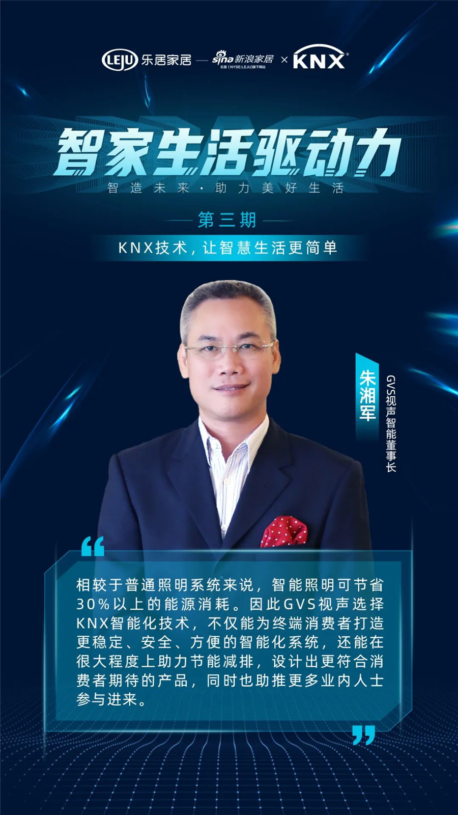 GVS&KNX協(xié)會(huì)連麥新浪家居：KNX技術(shù)，讓智慧生活更簡單