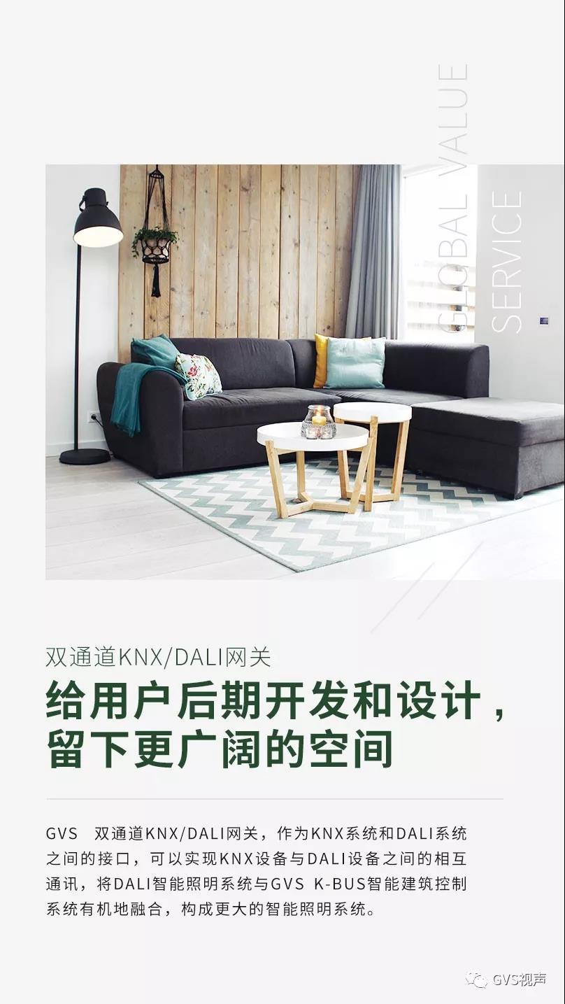 GVS 雙通道KNX/DALI網(wǎng)關